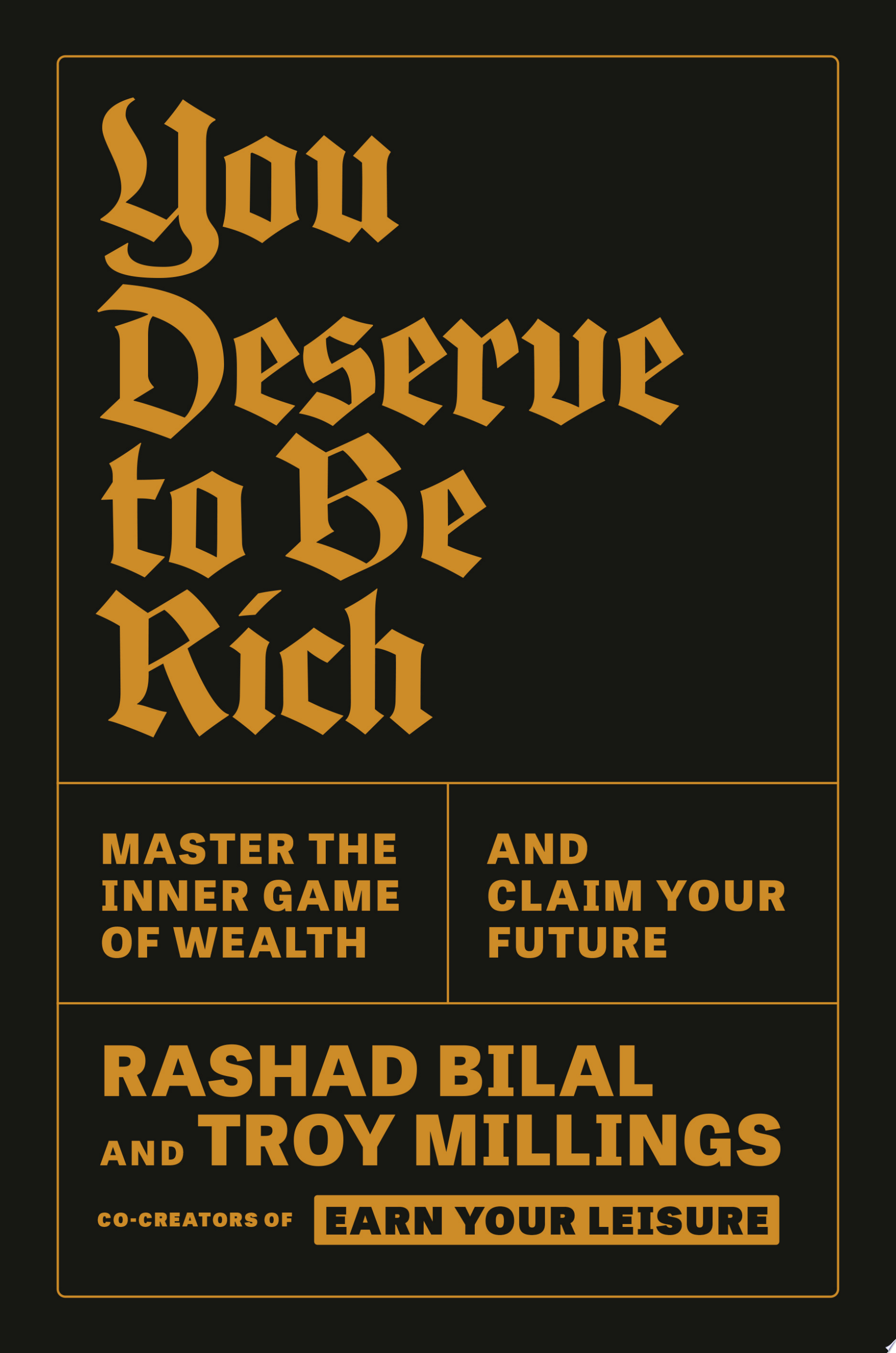 Image for "You Deserve to Be Rich"