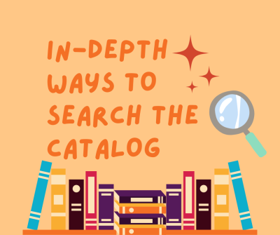 In-depth ways to search the catalog