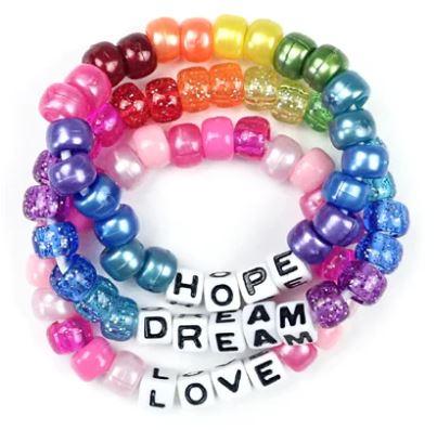 Image of Pony Bead Bracelets