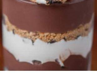 Image of smores pudding cup dessert.
