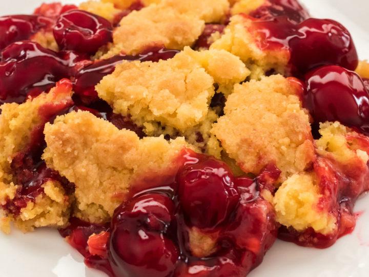 Image of cherry cobbler