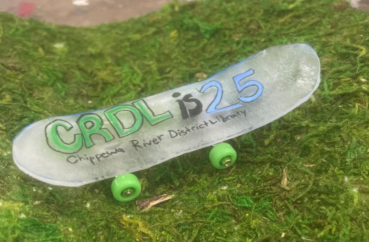 Image of MIni skateboard with CRDL is 25 