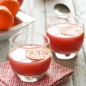 Image of drinking glasses filled with punch.