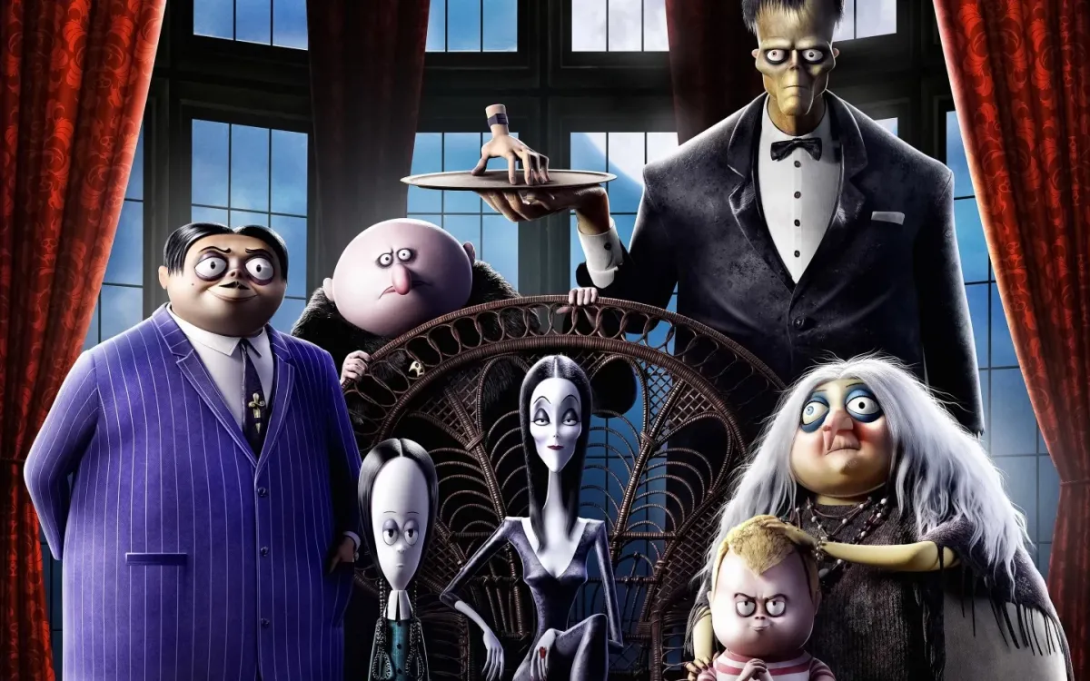 The Addams Family from the 2019 animated movie. 